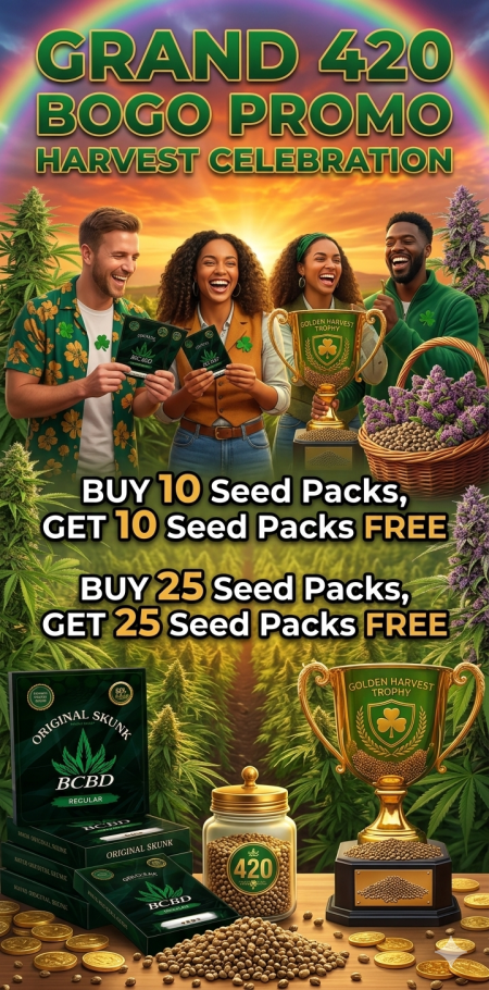 420 Promo Cannabis Seeds BOGO
